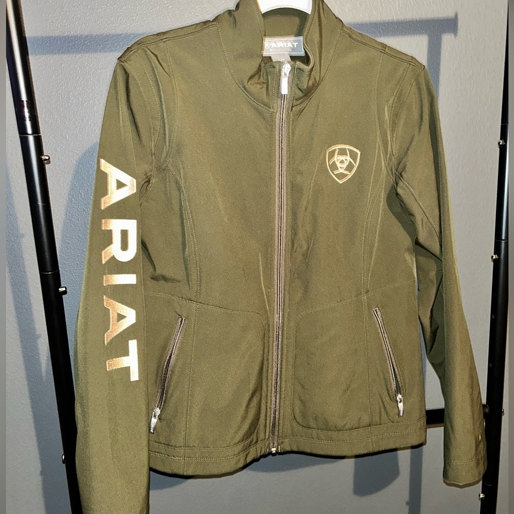 Ariat Forest Green Full-Zip Jacket